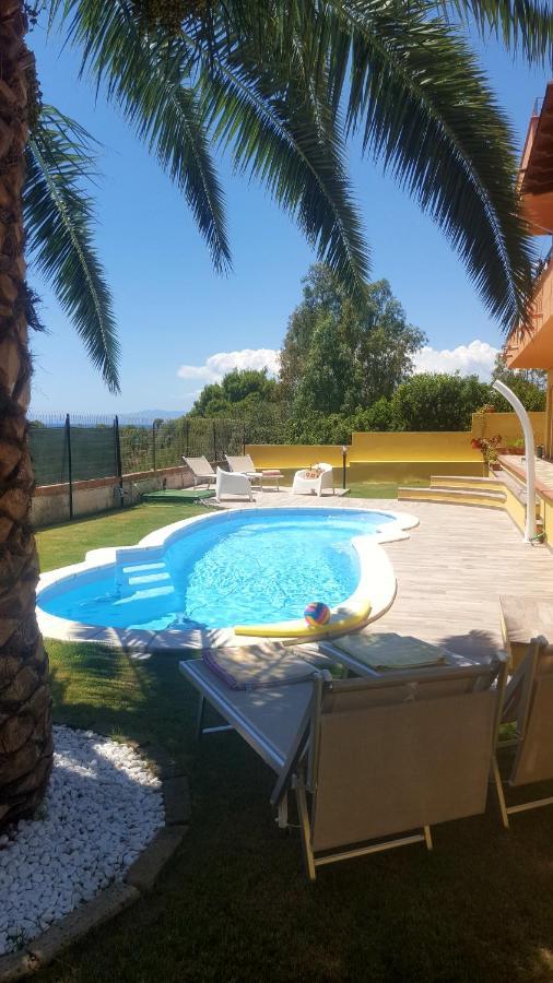 Terrazza Sul Golfo Degli Angeli Villa Capitana Exteriör bild