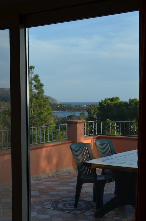 Terrazza Sul Golfo Degli Angeli Villa Capitana Exteriör bild